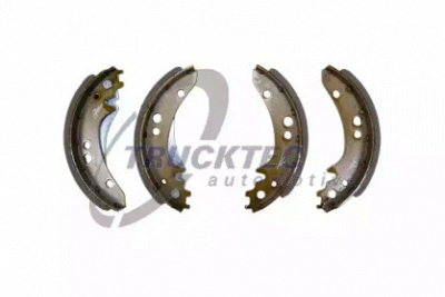 TRUCKTEC AUTOMOTIVE 0235502 -  Комплект тормозных колодок
